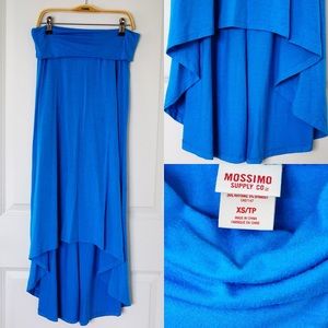 Blue Asymmetrical Mossimo Skirt